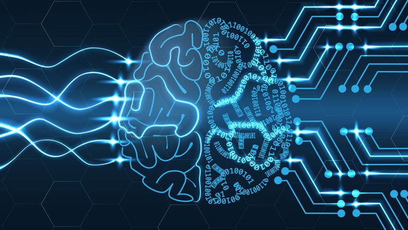 Graphical representation of a cybernetic brain 