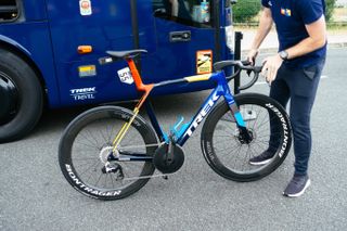 New bike spotted at the Dauphine