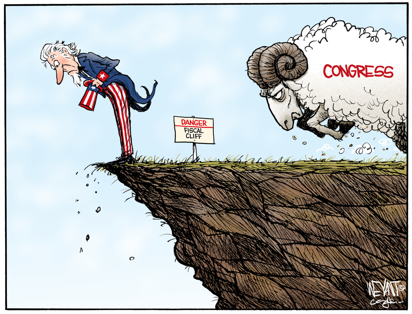 Political Cartoon