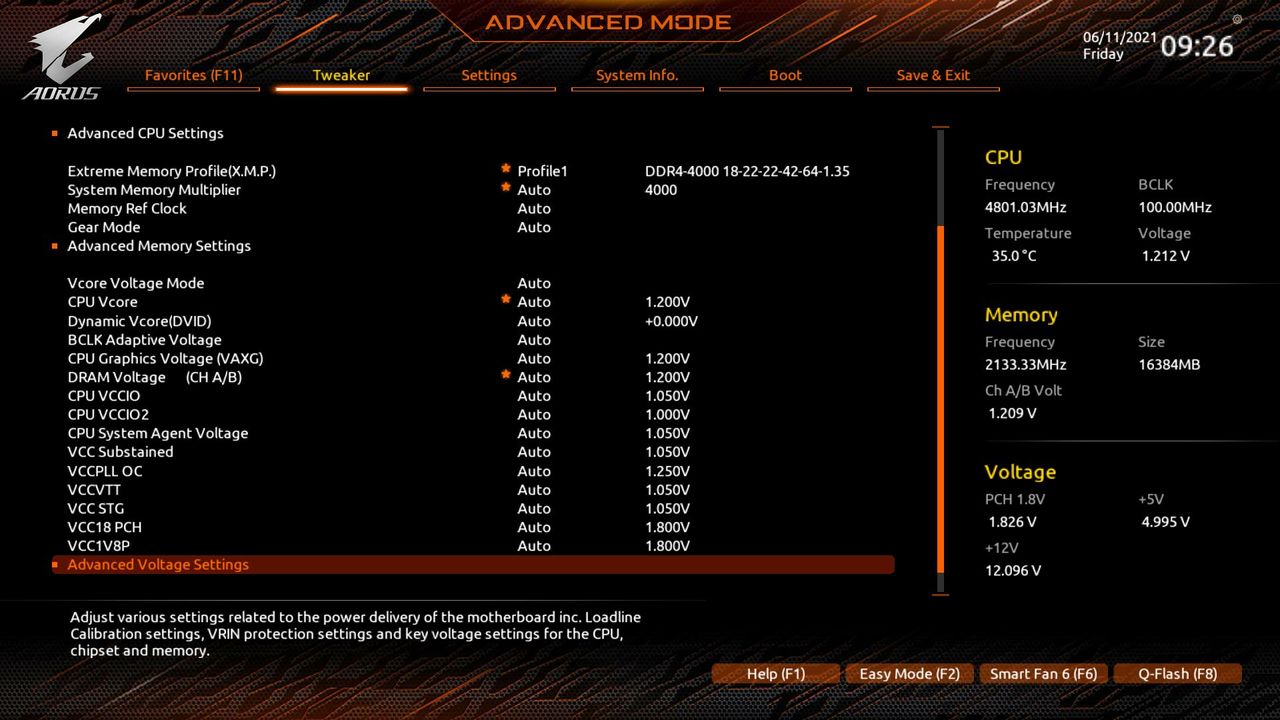 Gigabyte Z590 Aorus Tachyon