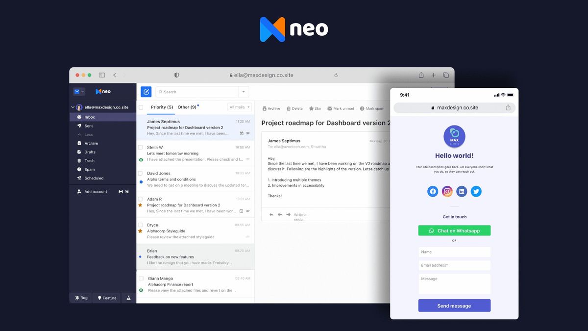 Neo email