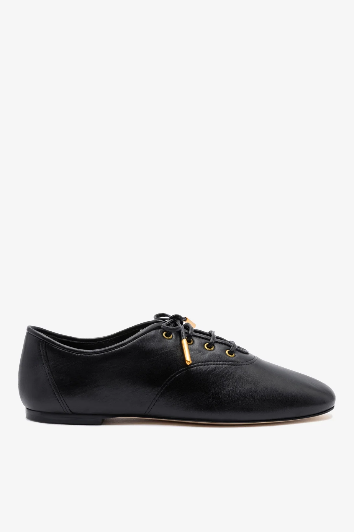 Larroud&amp;eacute;, Liza Sneaker in Black Leather