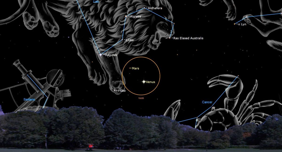 Vea Marte, Venus y Neptuno a la vista para los observadores del cielo de verano el 30 de junio