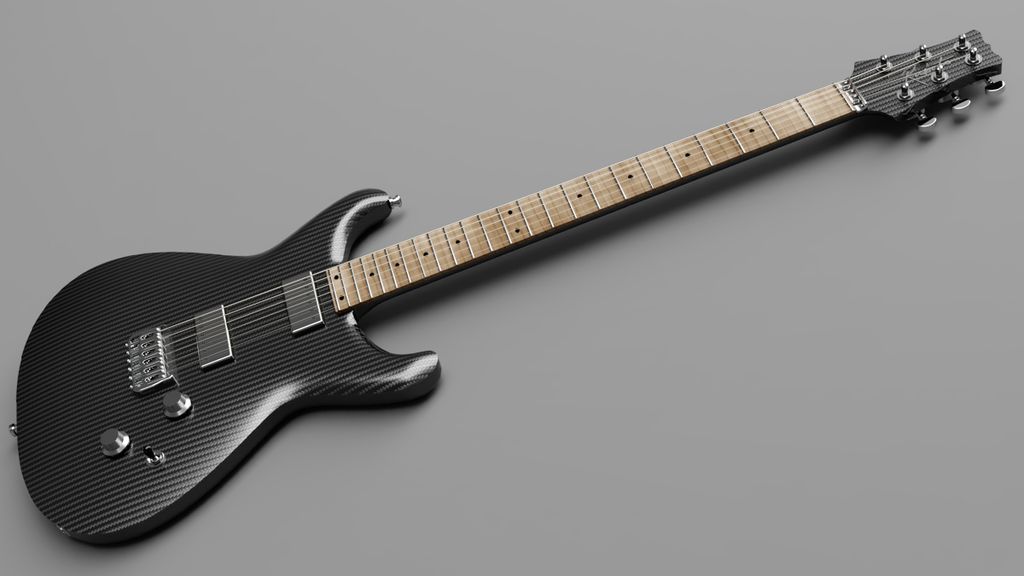 Rubato Guitars makes its debut with the carbonfibre Rubato Lassie