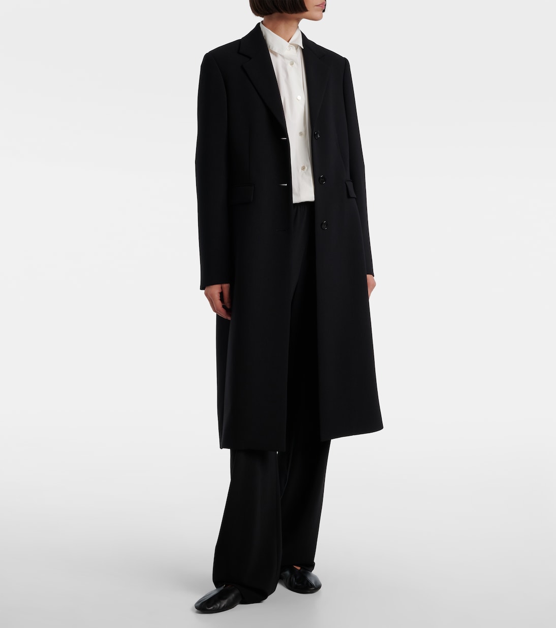 Cerys Wool-Blend Coat