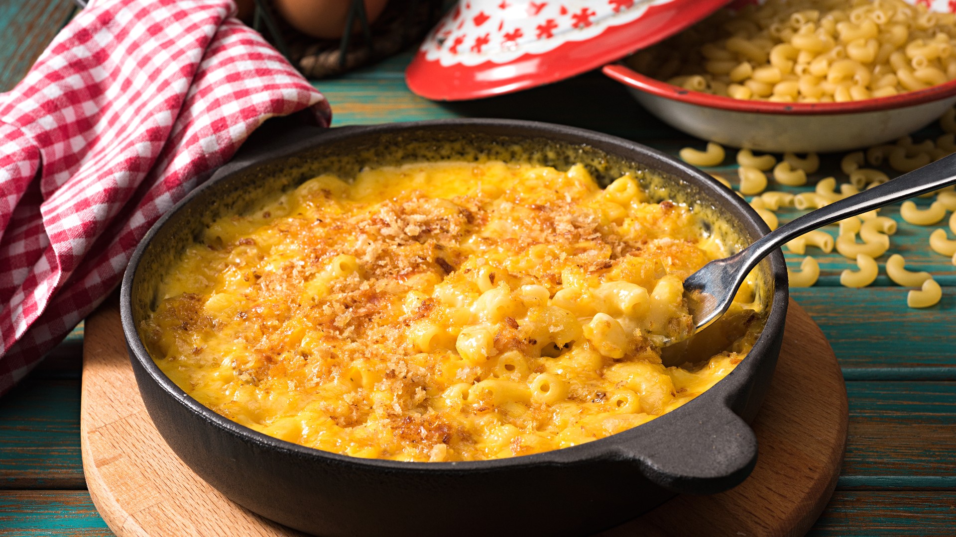 Macaroni Cheese, a traditional American classic