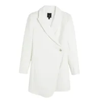 White Wrap Mini Blazer Dress, £80 | River Island