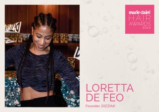 Loretta De Feo Marie Claire hair awards 2024 judge