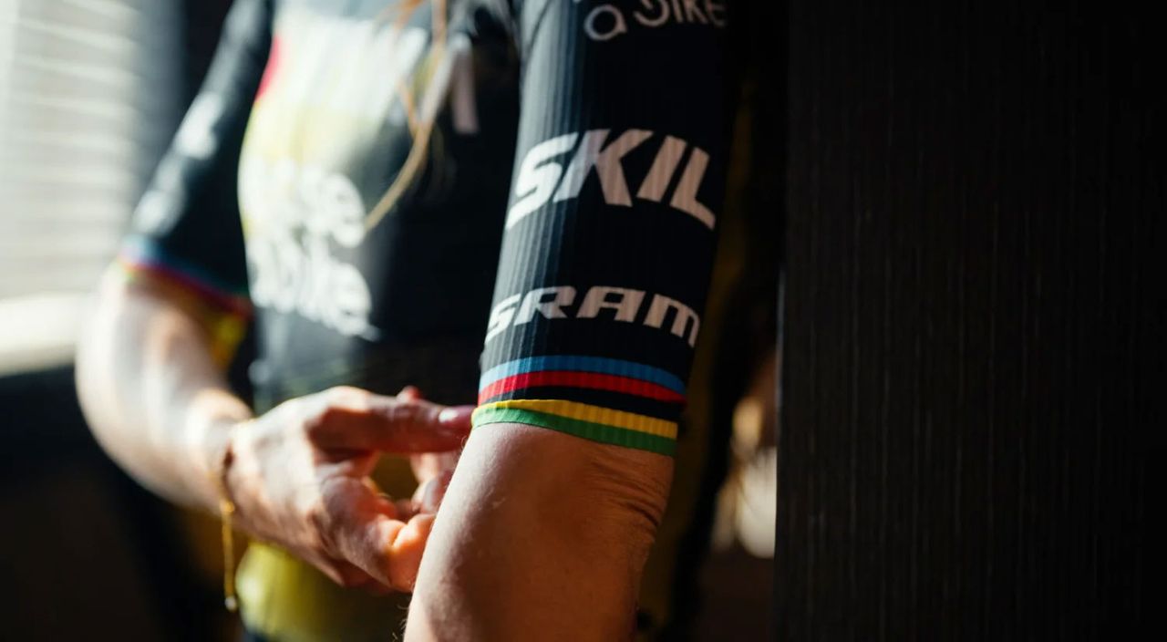 Visma-Lease A Bike 2025 Tour de France jersey unveil &ndash; 'The Swarm'