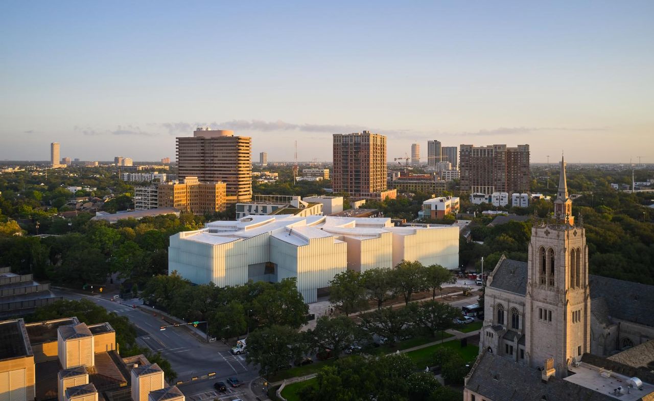 Modern buildings in Houston