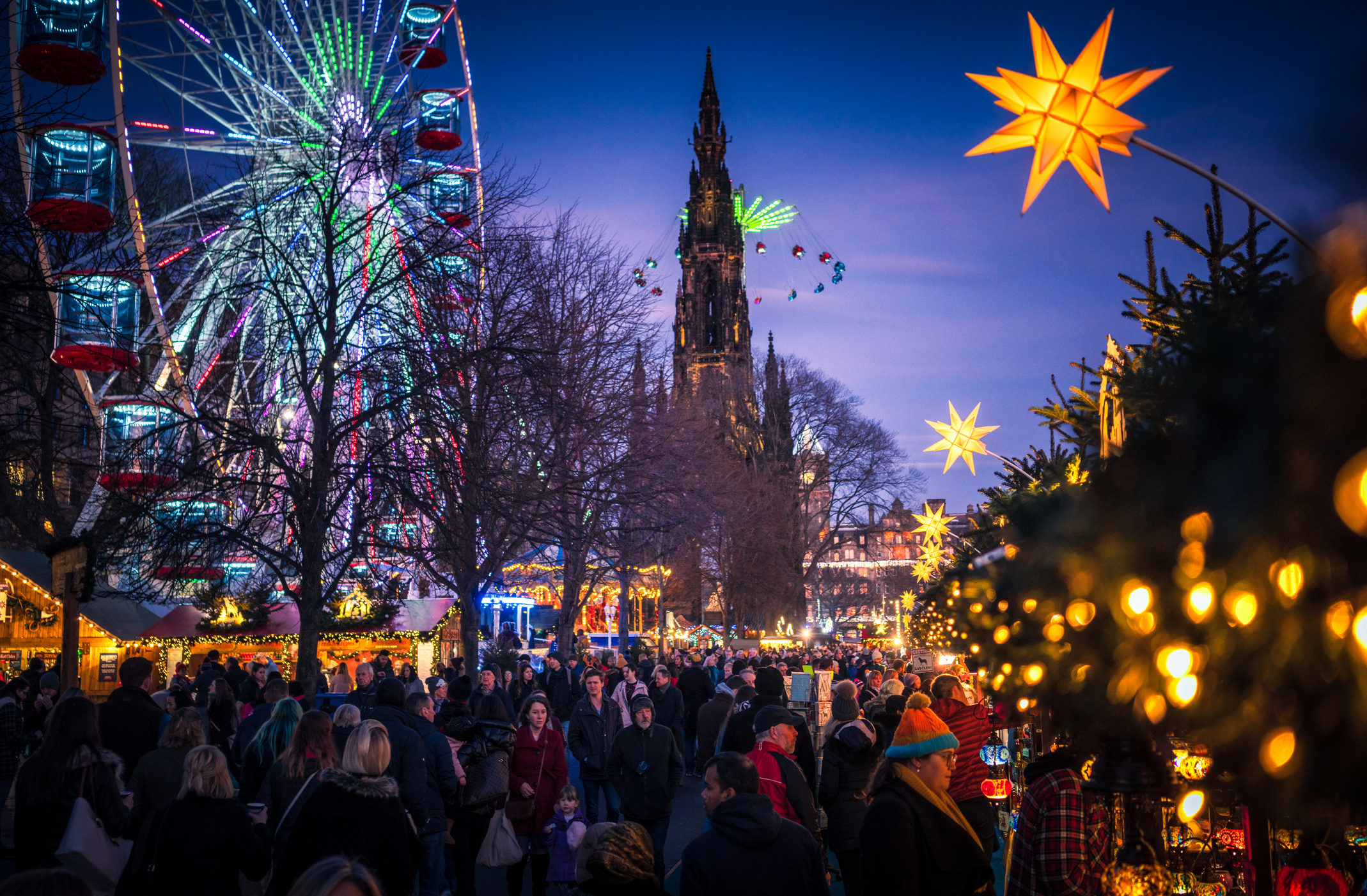 Best UK Christmas markets: Edinburgh, Scotland