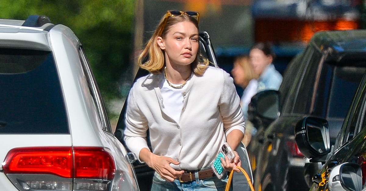 Gigi Hadid Wore Summer 2025’s Boldest Sneaker Colour Trend