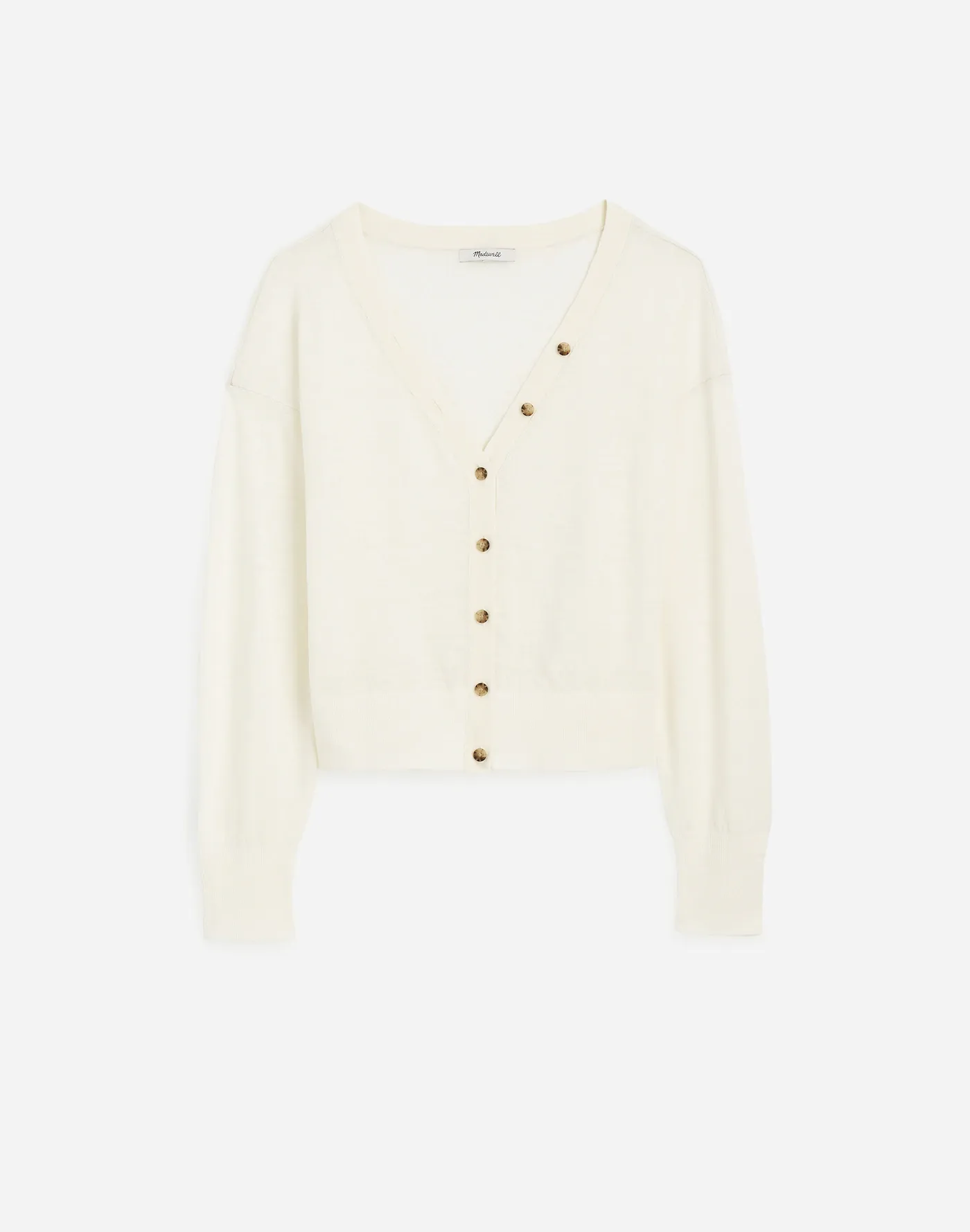 Madewell , Linen-Blend V-Neck Cardigan (Were $110) 