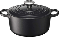 Le Creuset Signature Enamelled Cast-Iron Round Casserole Dish With Lid - View at Amazon