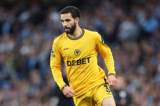 Rayan Ait-Nouri of Wolves during the match against Manchester City, May 2025.