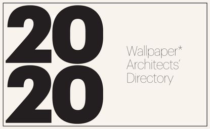 2020 Wallpaper Architect Directory sign in black and white