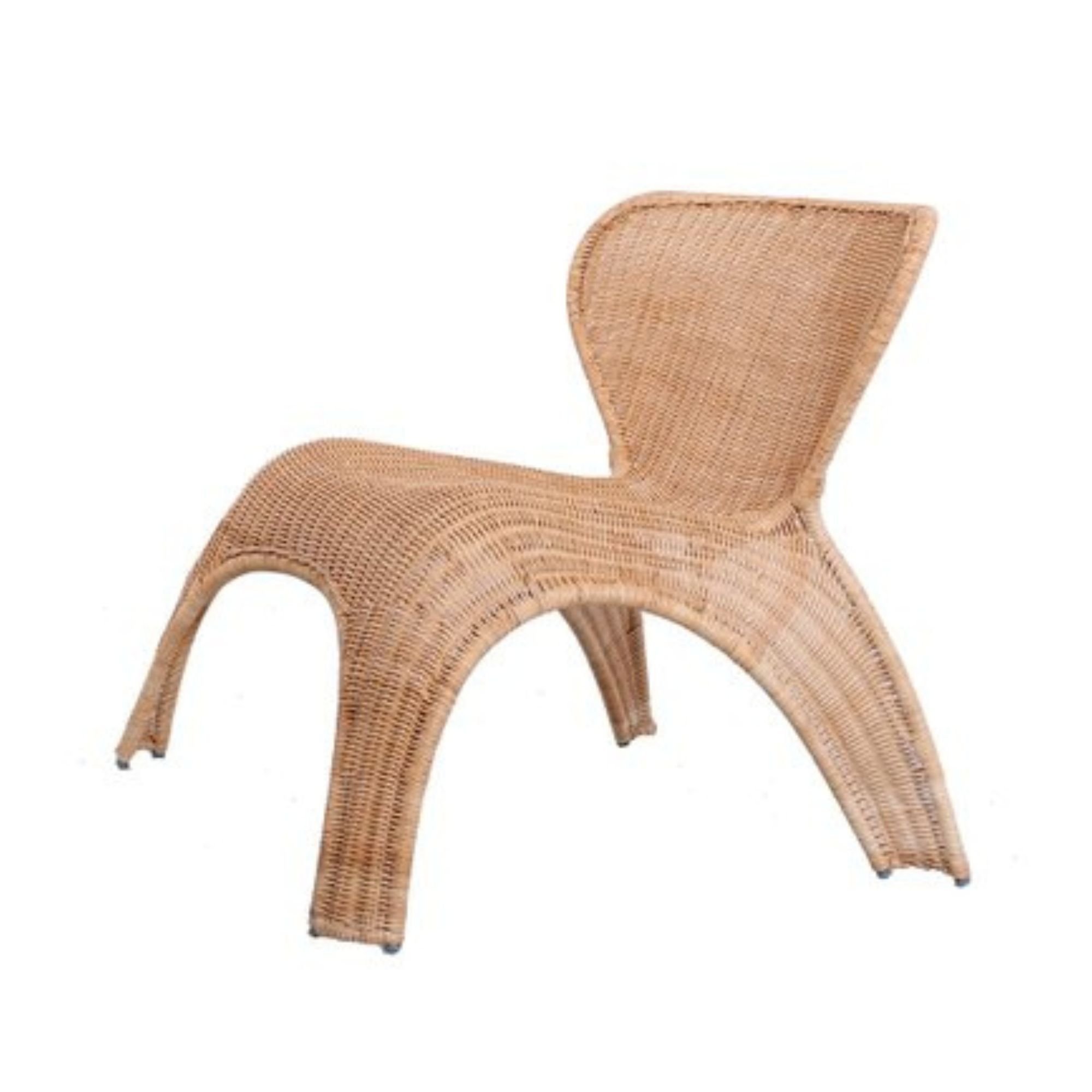 Postmodern Wicker Rattan Chair from Ikea, 1990s