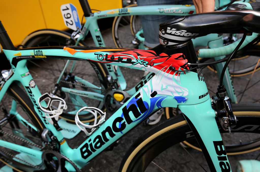 Custom paint job for Dylan Groenewegen (LottoNL-Jumbo)