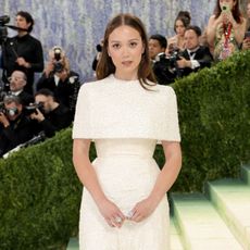 Laufey attends the 2026 Met Gala Celebrating "Costume Art" at the Metropolitan Museum of Art on May 04, 2026 in New York City.