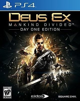 Deus Ex Mankind Divided Ps4 Box Art