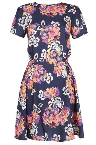 Primark Floral Crepe Skater Dress, £15