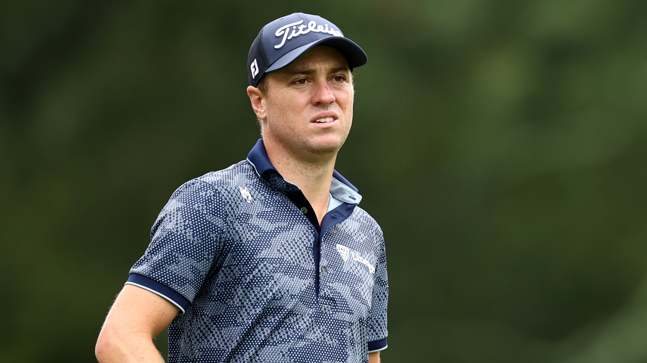 Justin Thomas at the Tour Championship 