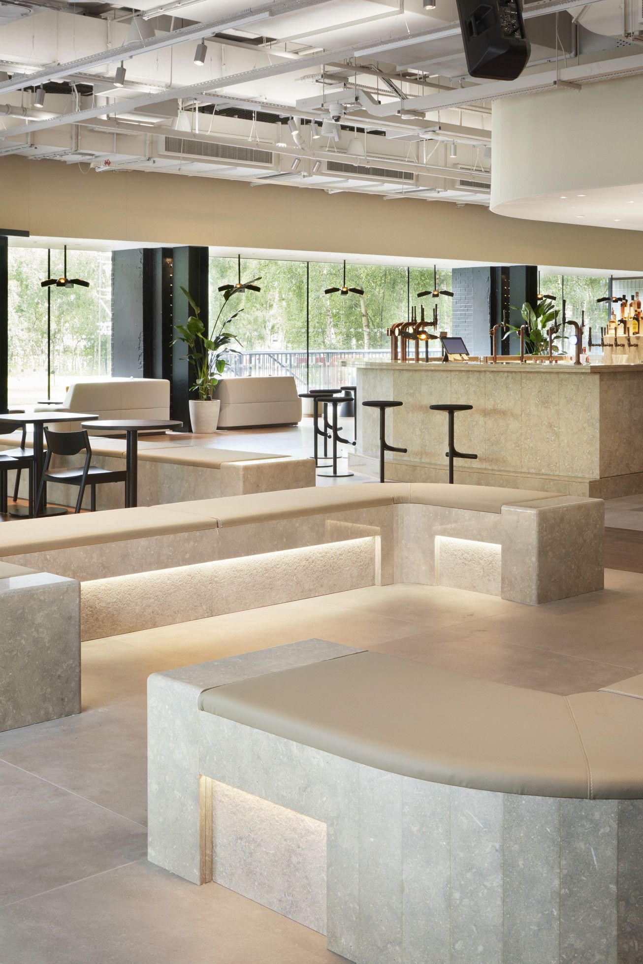 Tate Modern cafe interior