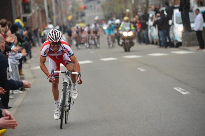 Joaquim Rodriguez (Katusha) makes his move