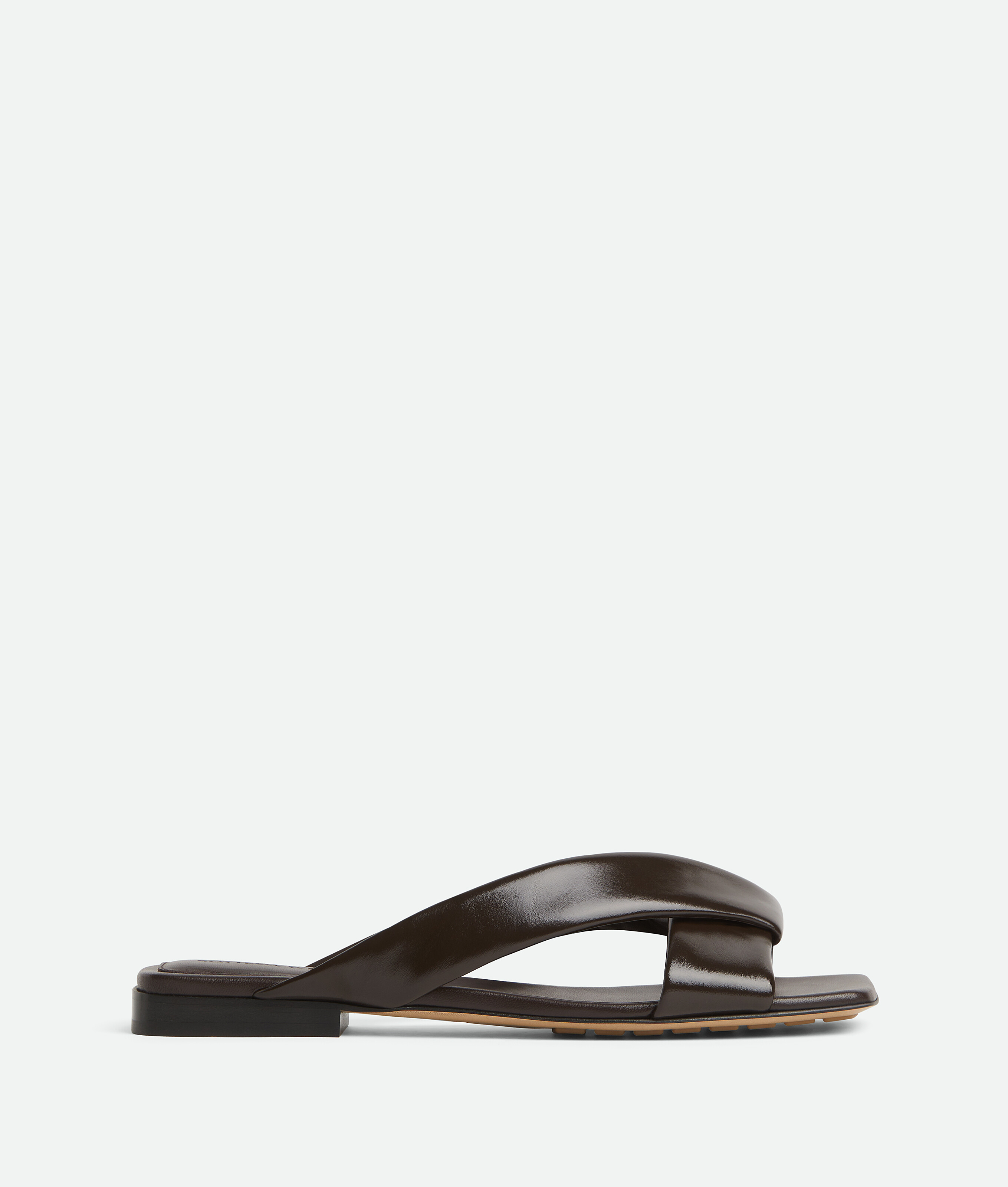 Women's Riva Flat Mule in Fondant
