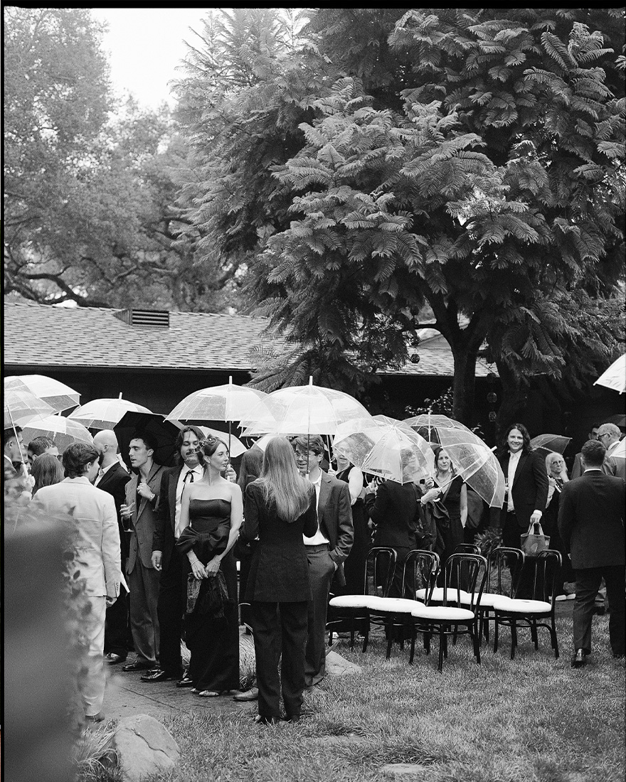 Images of sophia and mik at their ceremony.