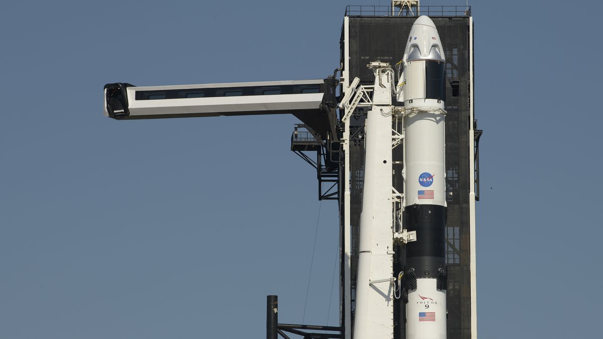 SpaceX Crew Dragon reaches launch pad for historic NASA astronaut launch - Space.com