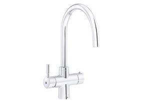 Best boiling water tap for filtered water: Carron Phoenix Larunda 3-in-1 tap