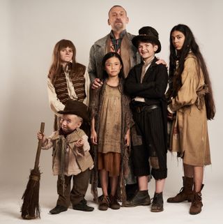 Dodger, Fagin and the gang.