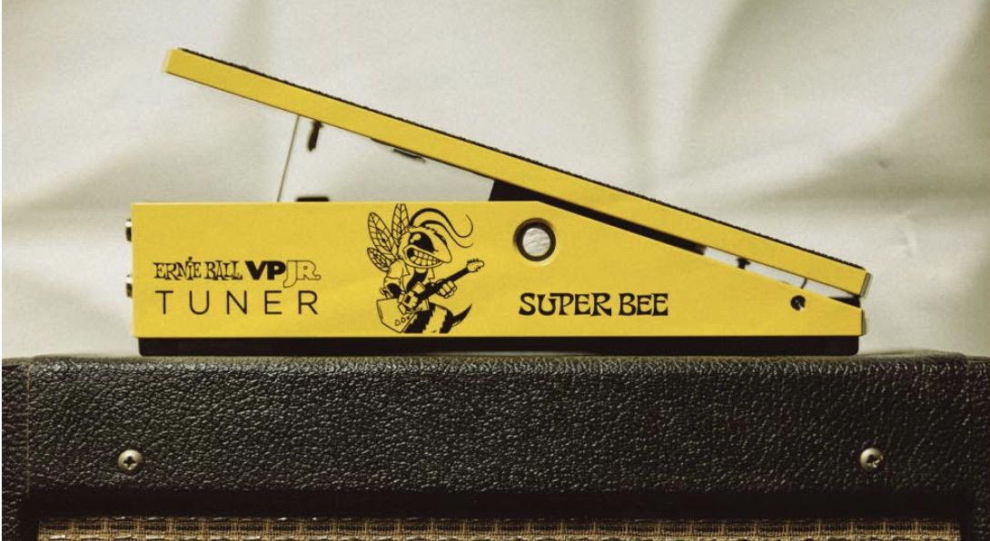 Ernie Ball&#039;s new VPJR Tuner &quot;Super Bee&quot; pedal