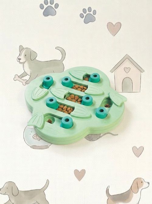 Puppy Hide N' Slide Treat Puzzle Enrichment Dog Toy