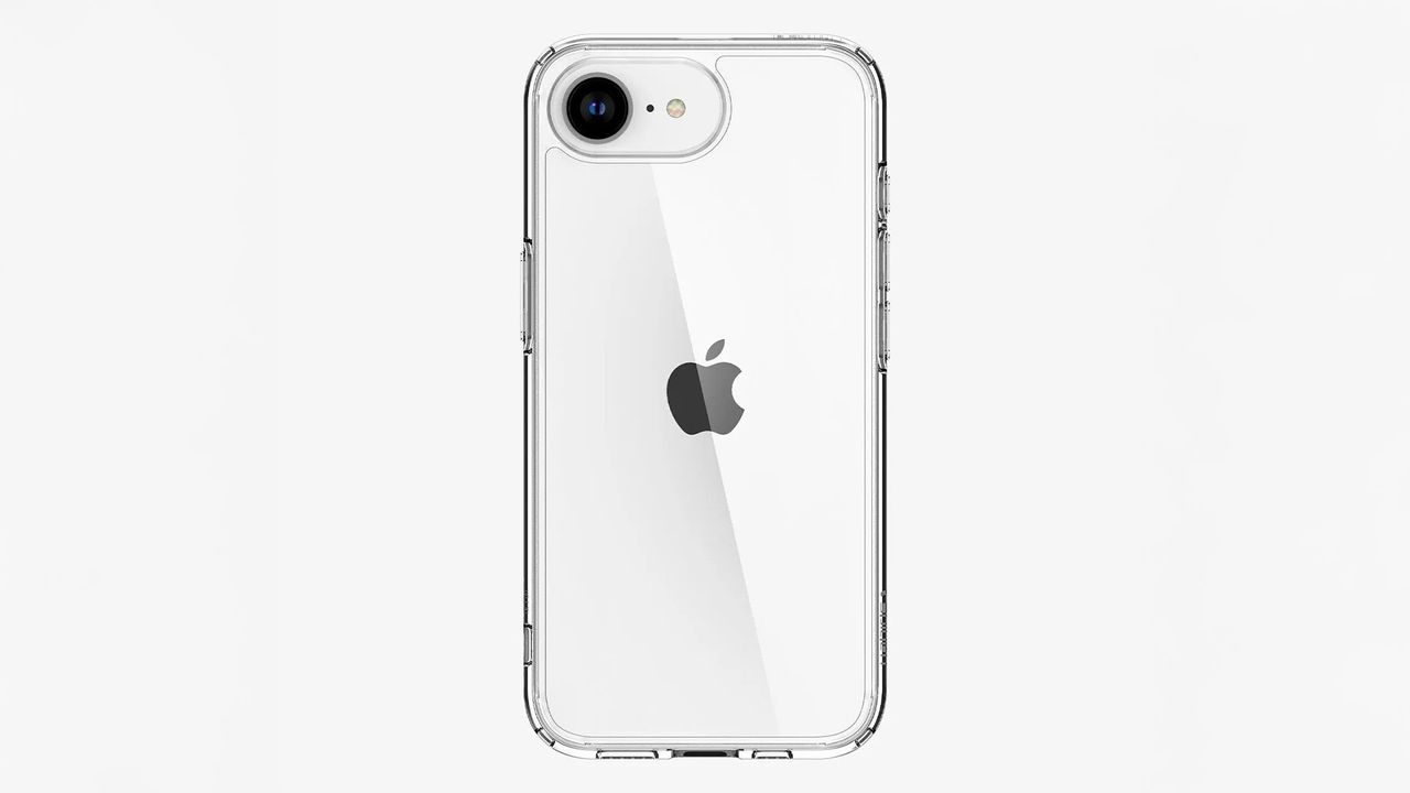 iPhone SE 4 in Spigen case (leak)