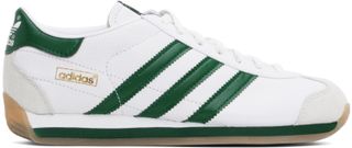 White & Green Country OG Sneakers