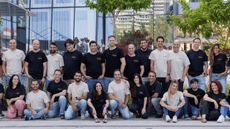 The Eon team outside its offices