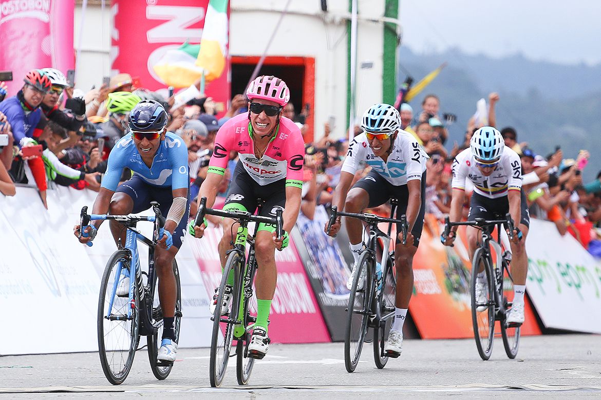 Rigoberto Uran (EF-Drapac) wins