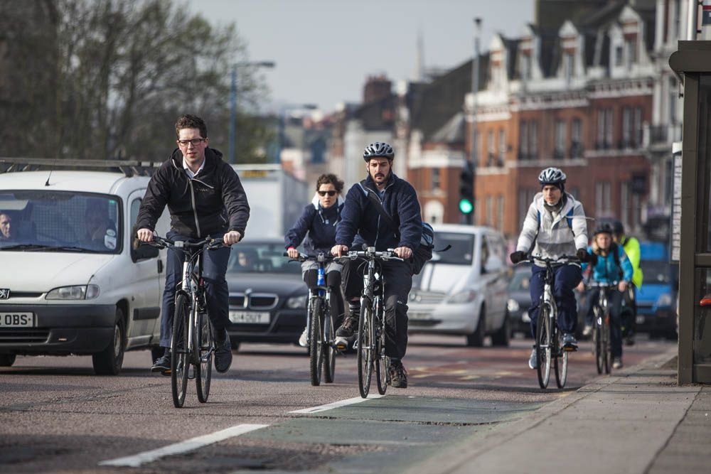 'Why do cyclists ride in the middle of the road?' - you asked Google ...