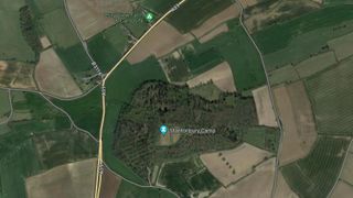 A Google Maps screenshot of Stantonbury Camp