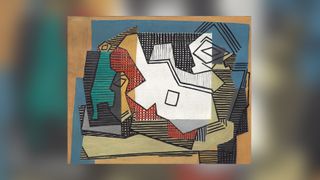 The hidden drawing was found beneath Picasso's abstract work "Still Life" painted in 1922. It is now in the Art Institute of Chicago.