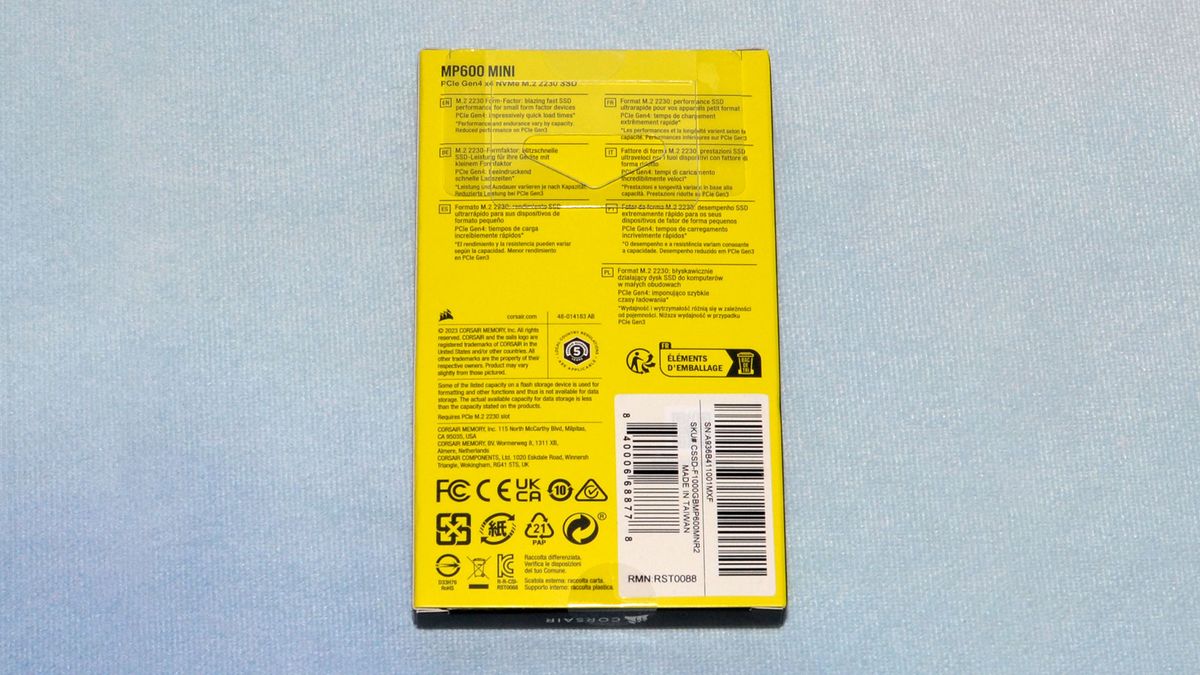 Corsair MP600 Mini 1TB (E27T) SSD
