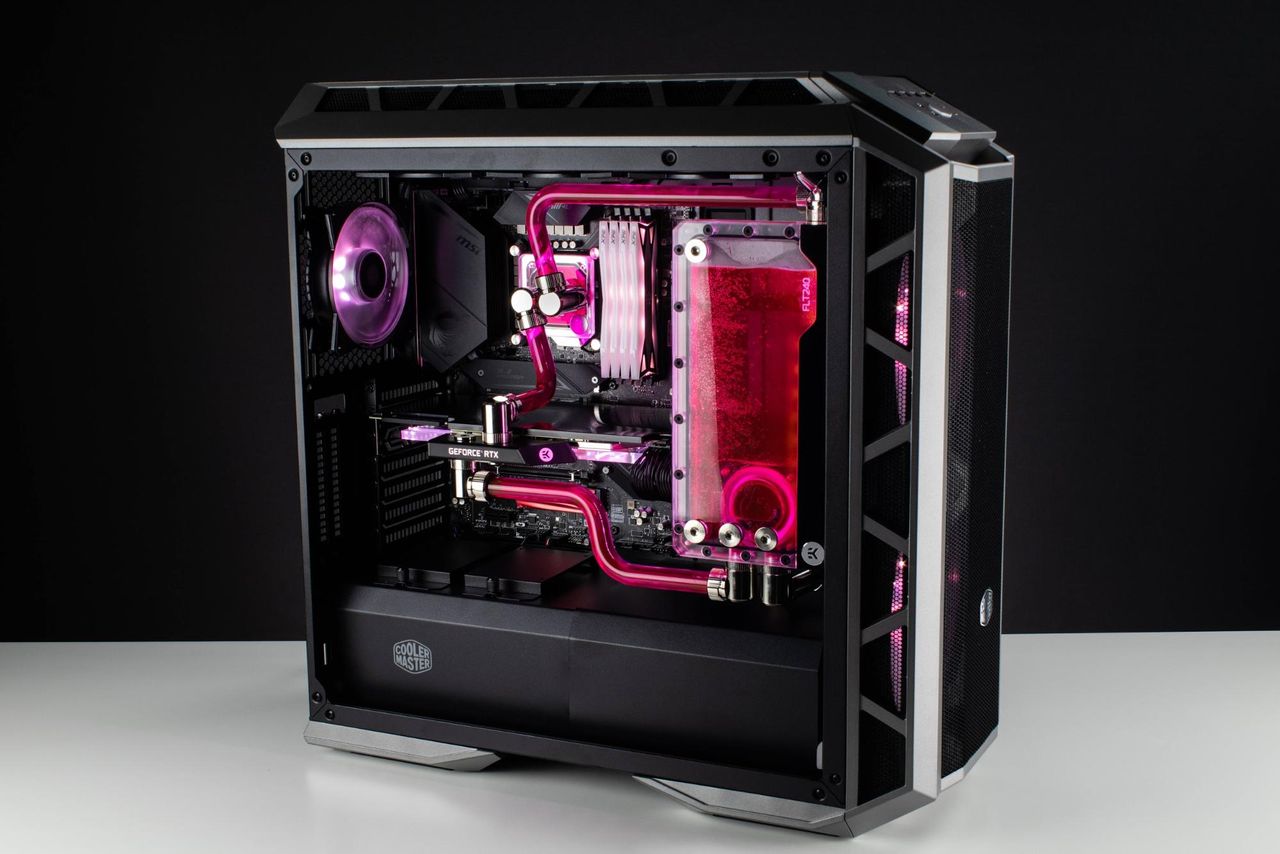 Custom Loop With Hard Tubing