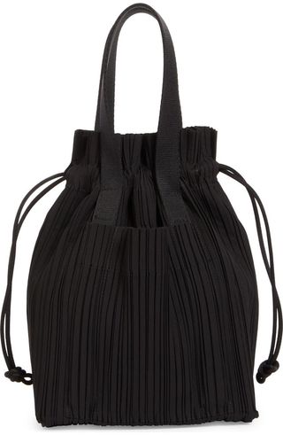 Pleated Tote Bag