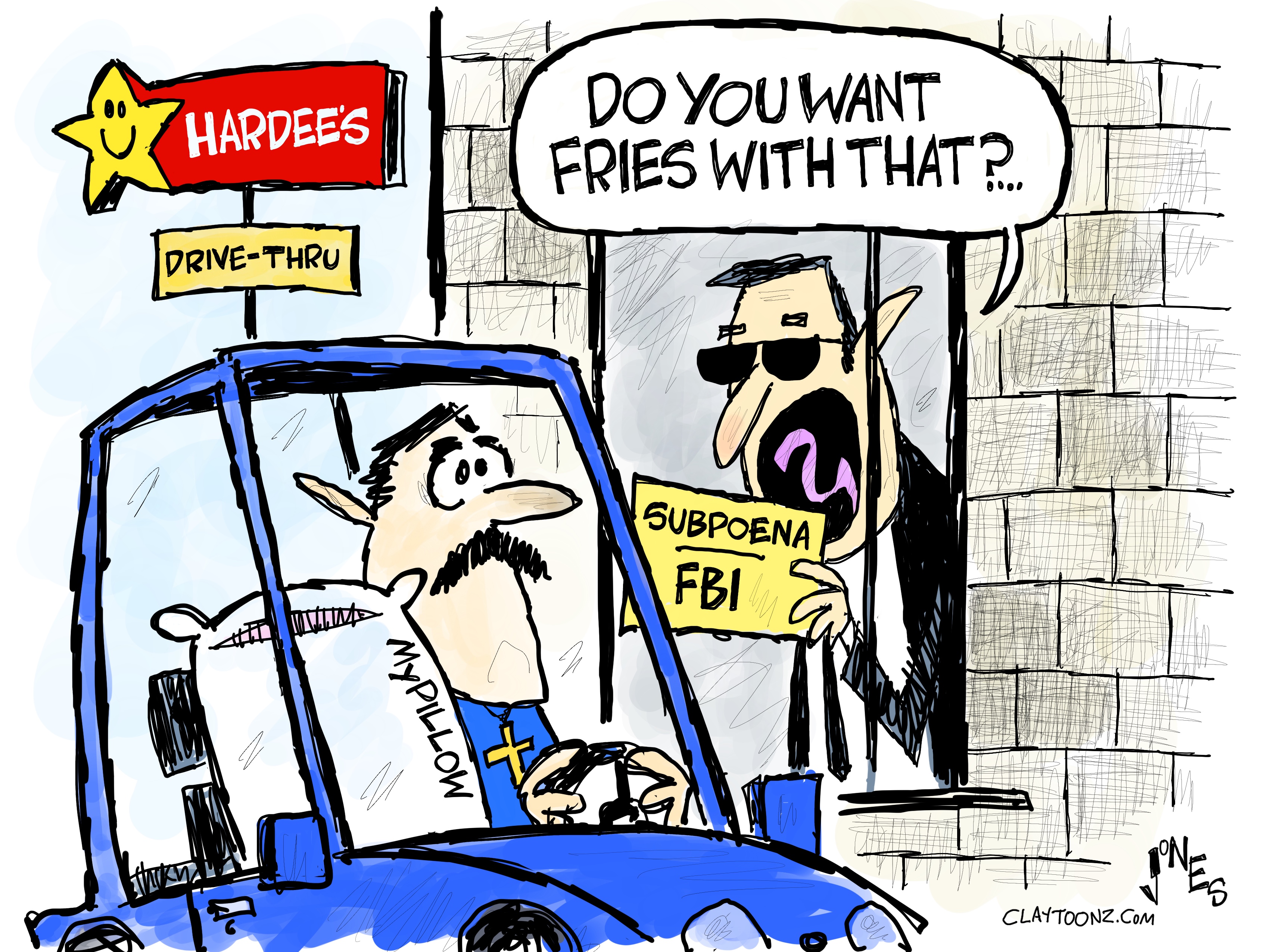 Political Cartoon.