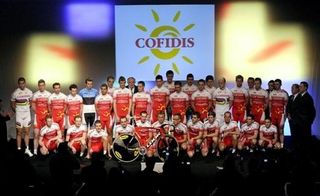 The 2010 Cofidis team line-up