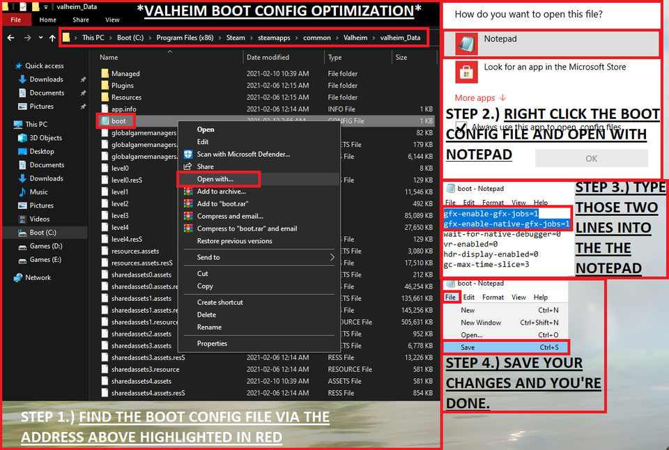 Valheim FPS fix