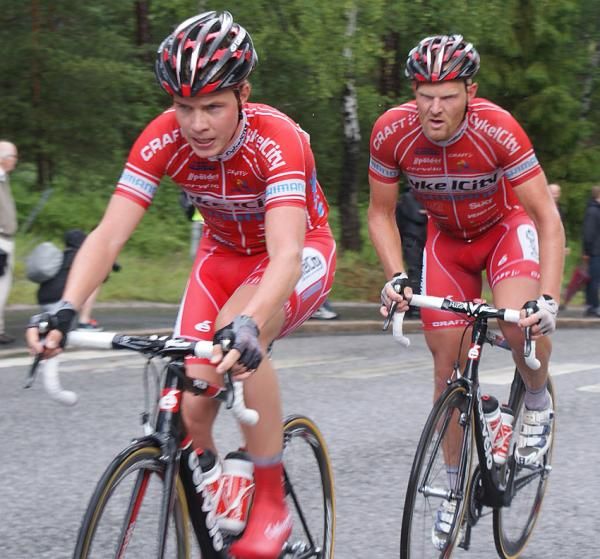 Philip Lindau, Swedish Champion 2011, was in the early break today with teammate Johan Landstr&ouml;m
