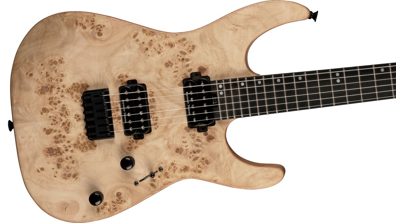 Charvel Pro-Mod DK24 HH HT E Mahogany with Poplar Burl